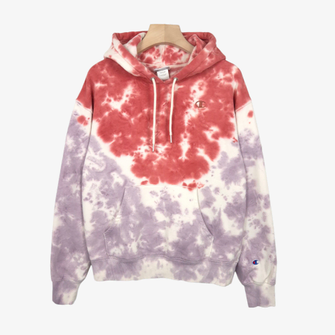 [100] 챔피온 유니티 타이 다이 기모 후디