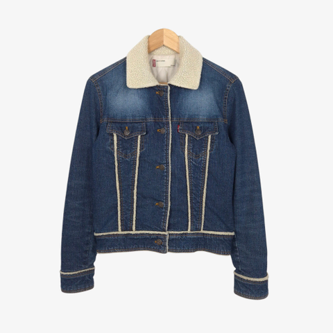 [55-66] 리바이스 데님 트러커 셰르파 자켓