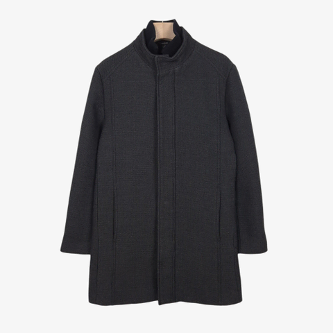 [100] 알파니 다크 그레이 울 블렌드 코트 자켓