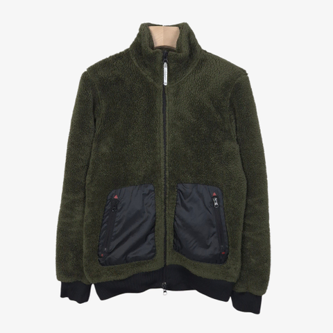 [90] 아디다스 카키 플리스 자켓