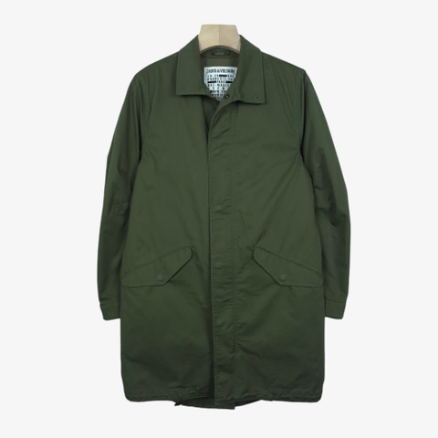 [90] 쟈딕앤볼테르 카키 시그니처 자수 내피 필드자켓