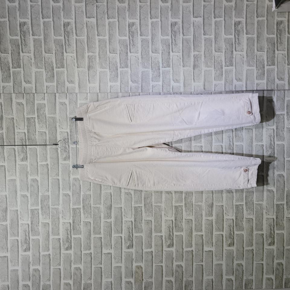 ㅎ35 기모 베이지팬츠