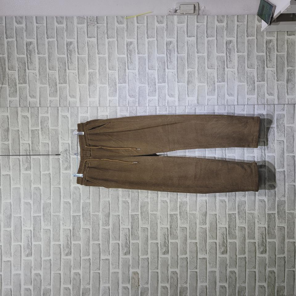 ㅎ41 기모 브라운팬츠