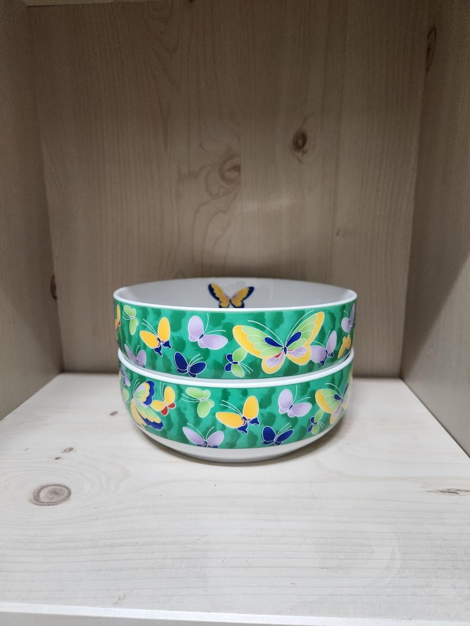 빈티지 나비  면기 옛날면기