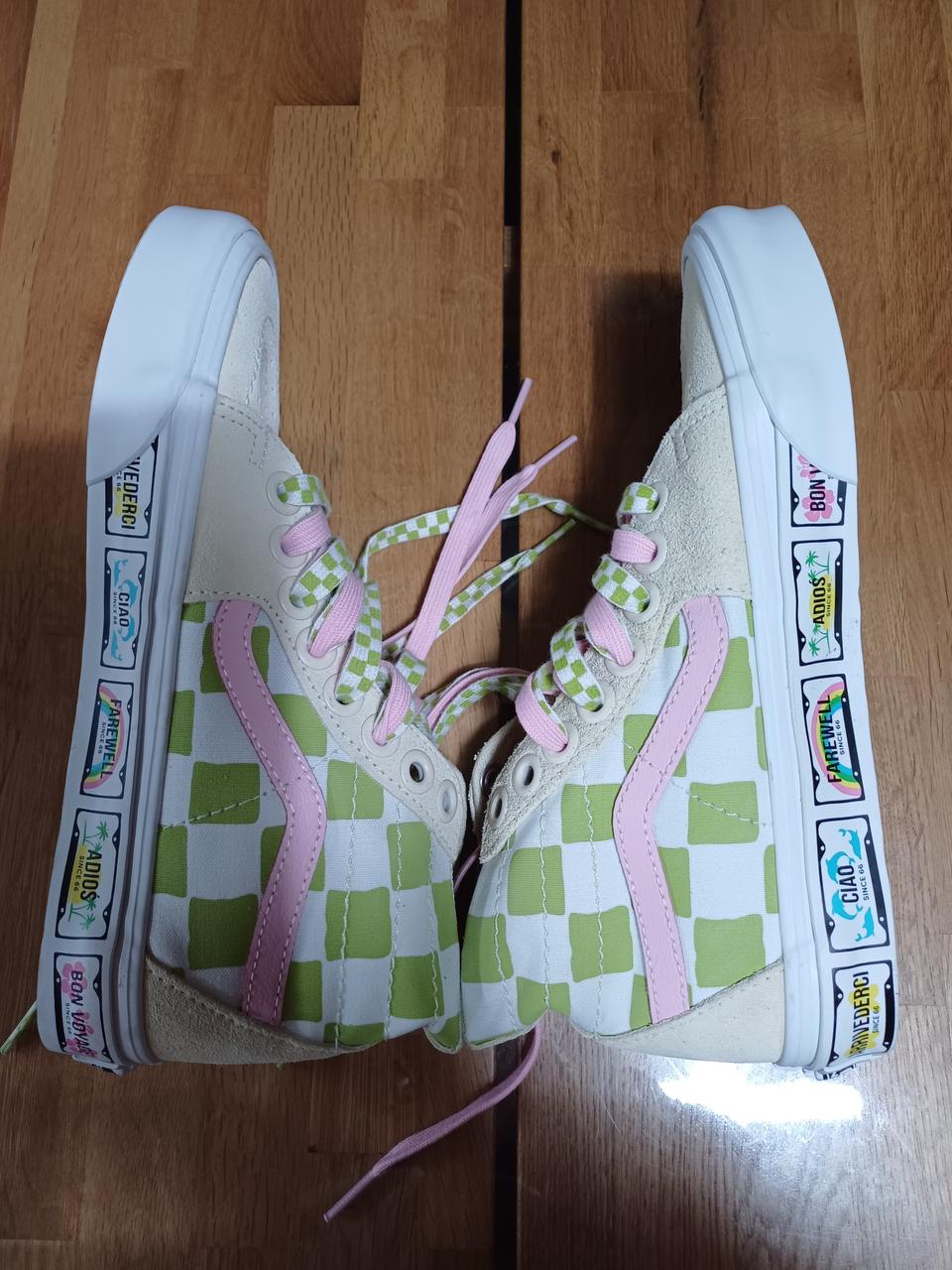 반스 체크 하이탑 250