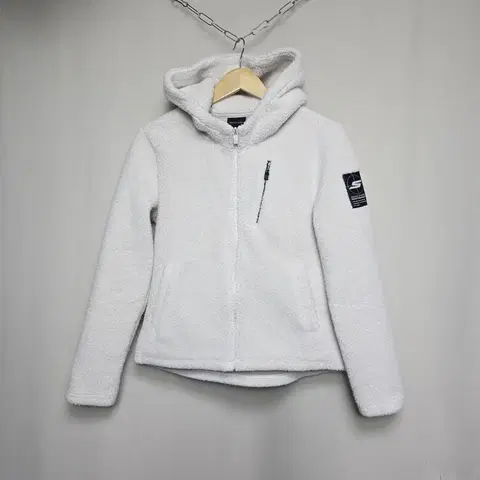 [스케쳐스] 여성 플리스 후드집업 M (90)