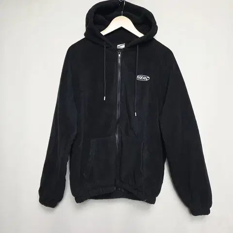 [ACOVER] 남성 플리스 누빔 후드집업 M