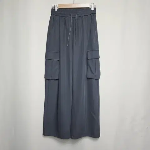 [vintage] 공용 밴딩 카고 와이드팬츠 FREE