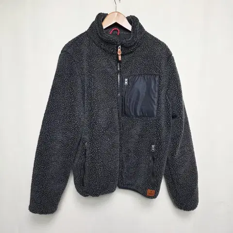 [vintage] 남성 뽀글이 플리스집업 M