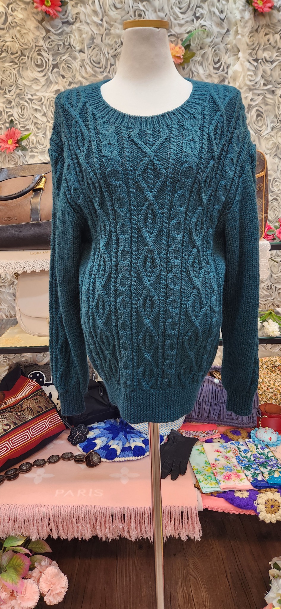 핸드메이드 뜨개 니트(FREE)