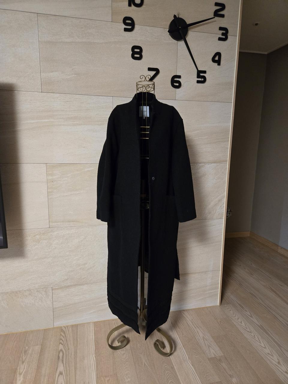 [66] 센존 양모 롱코트