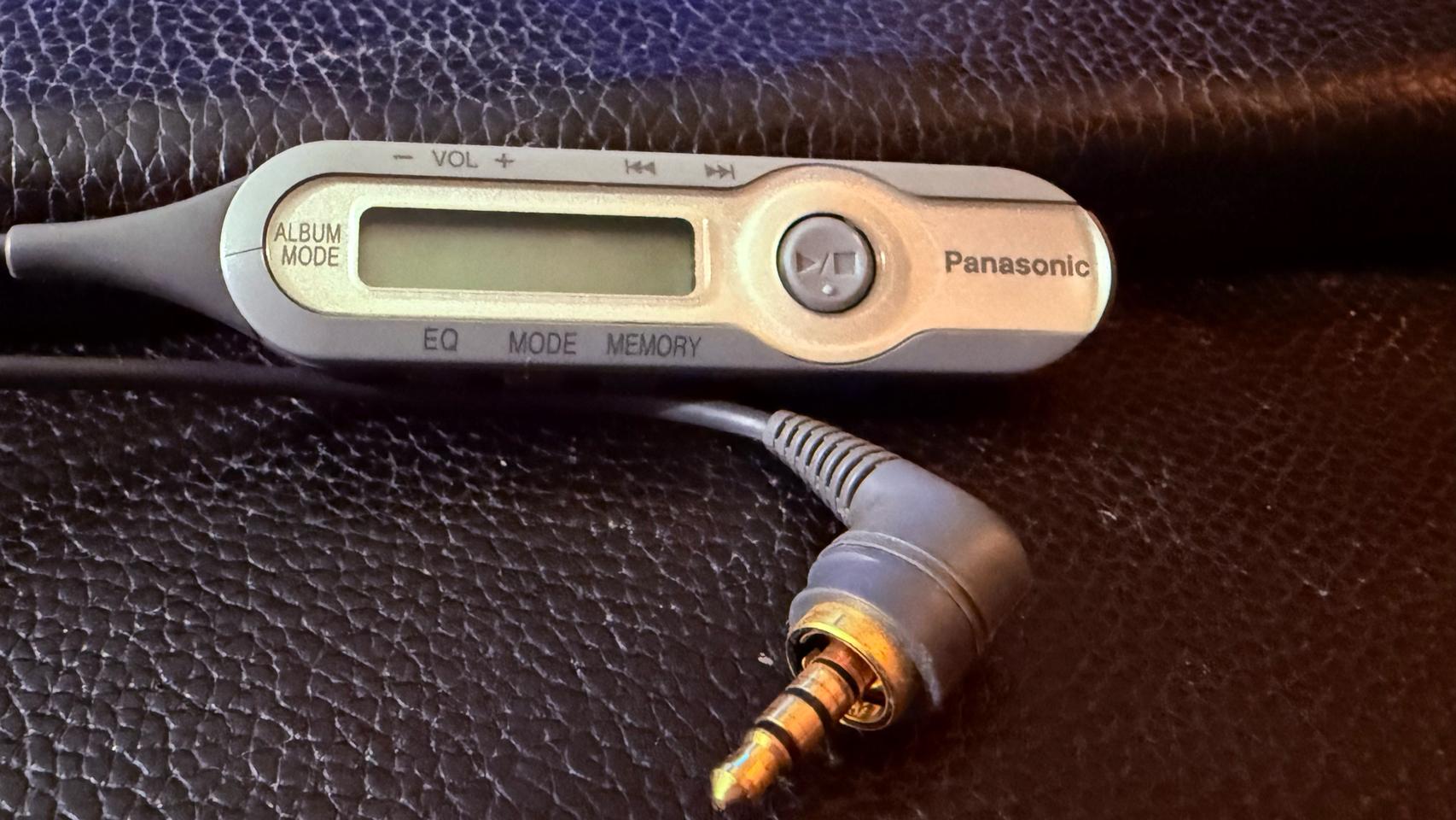 Panasonic  CDP. 워크맨 파나소닉 포터블 리모콘