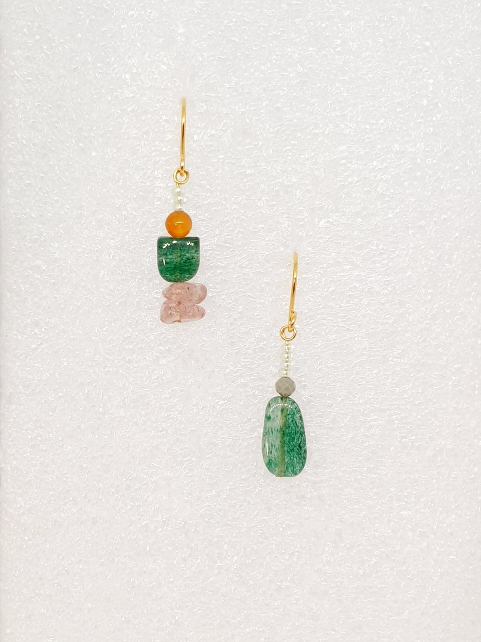 스토로베리&아벤추린 귀걸이