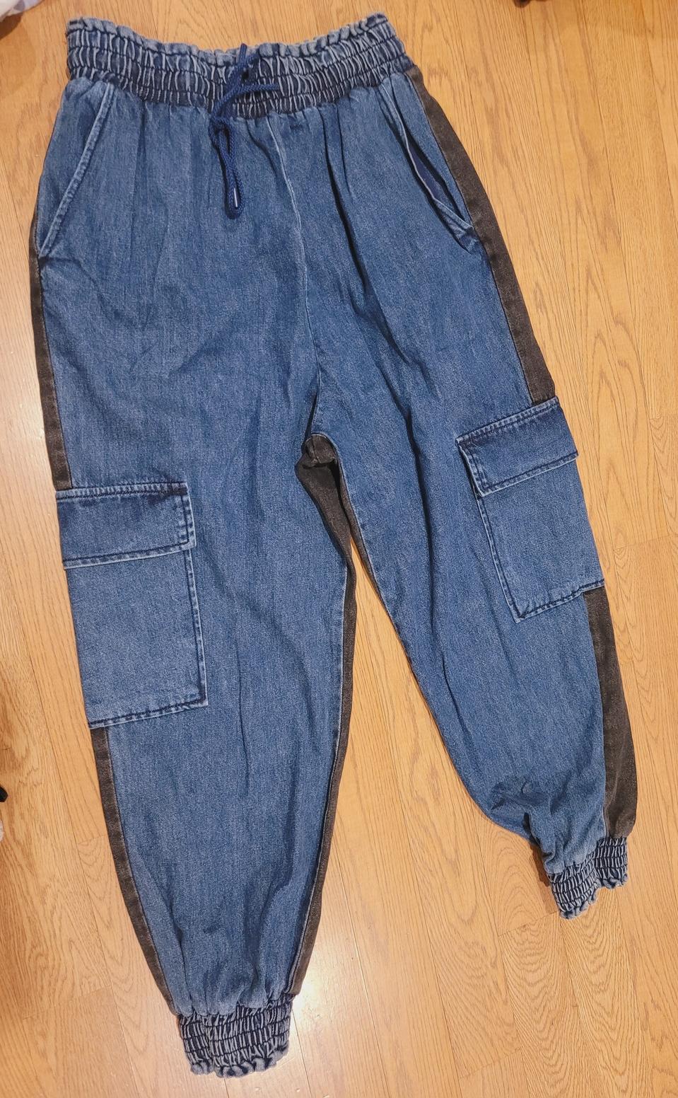 럭키슈에뜨 밴딩카고 조거팬츠 55