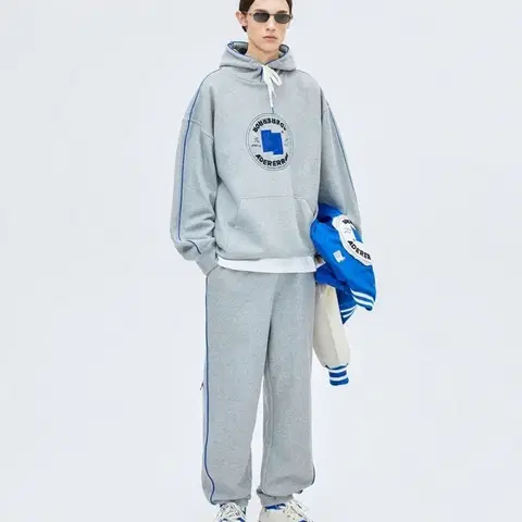 아더에러 컨버스 후드 팬츠 셋업