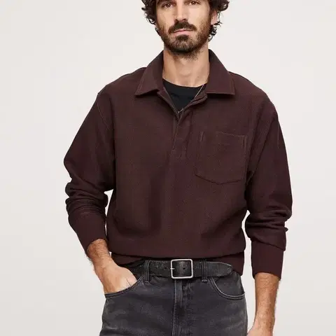 바나나리퍼블릭 테리 스웨트셔츠