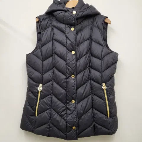 마이클코어스 더블 레이어 패딩 조끼