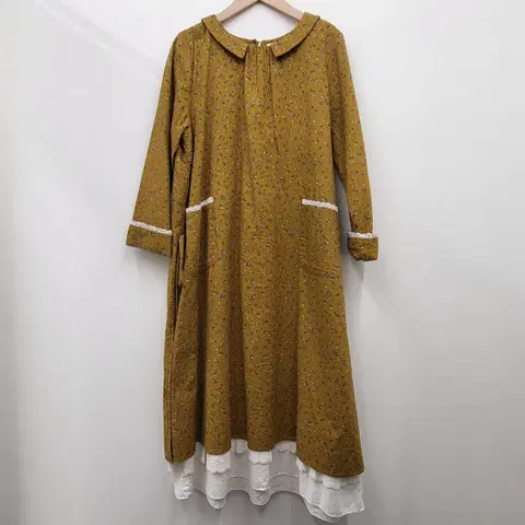 스타일바이미인 이중 레이스 원피스