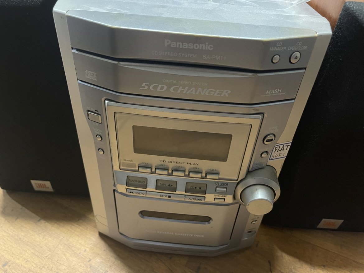 파나소닉  sa-pm11 시디플레이어 판매교환