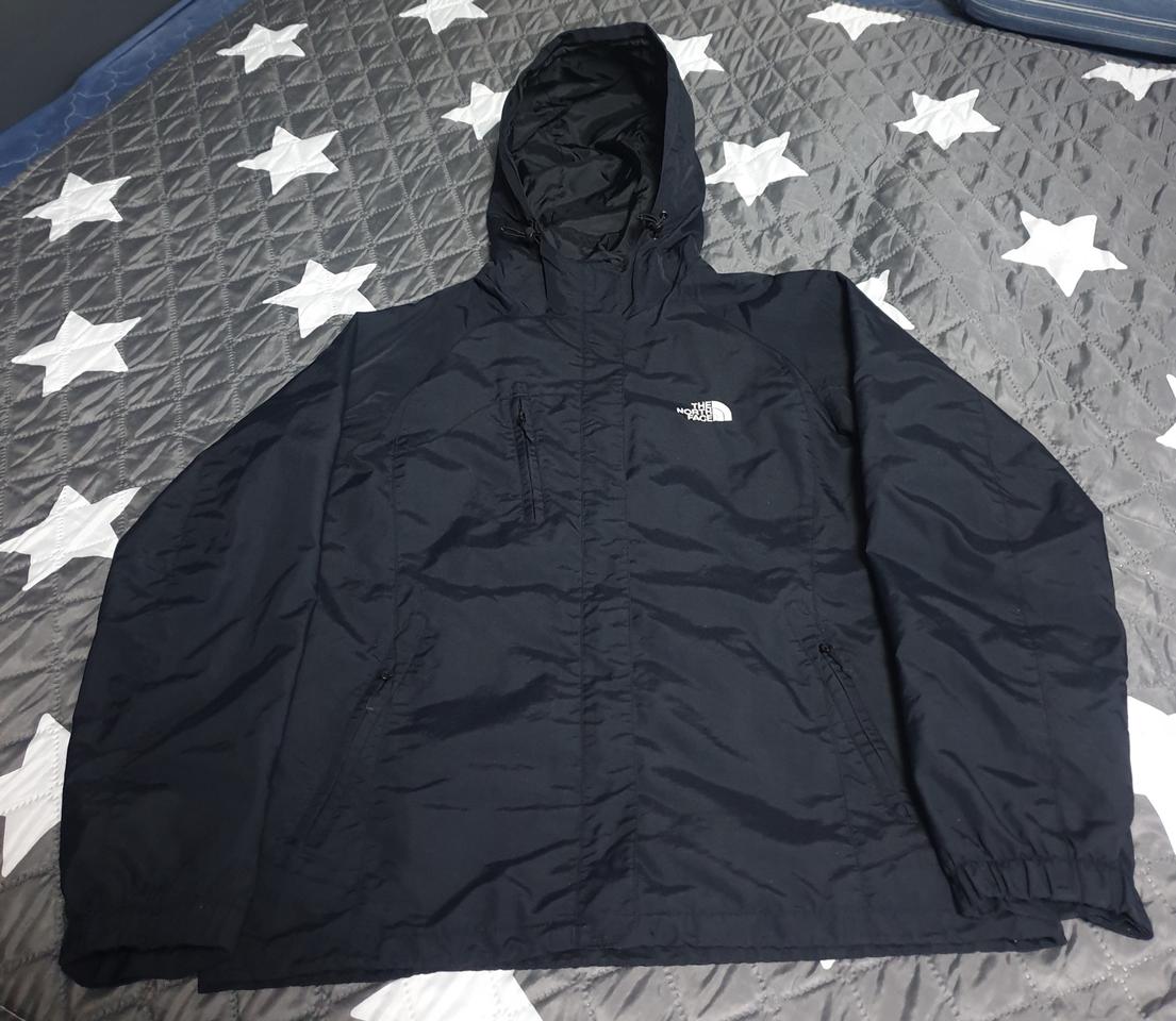 노스페이스 포켓 후드 바람막이 자켓 블랙 (95)