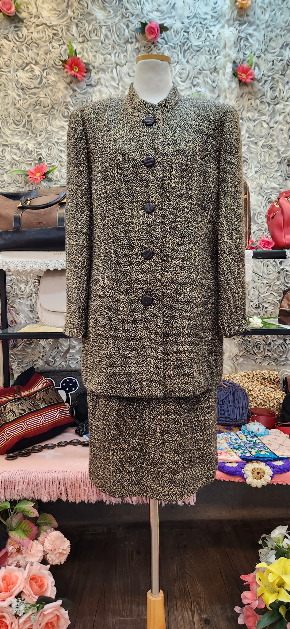 ADDENDA 트위드 고급 셋업(66~작은77)