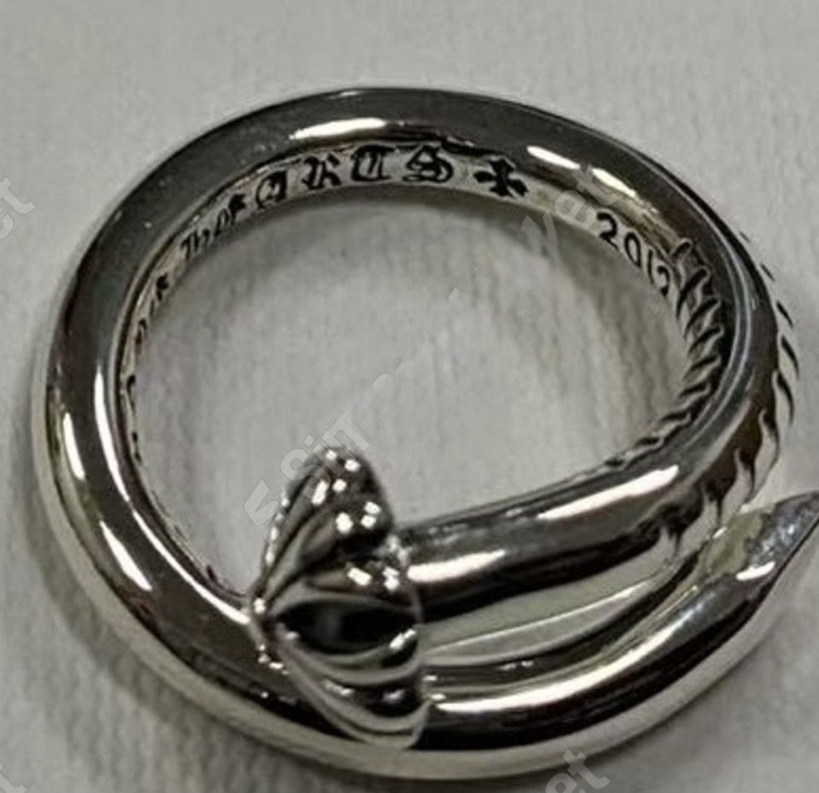 크롬하츠 못반지링 실버925 새상품