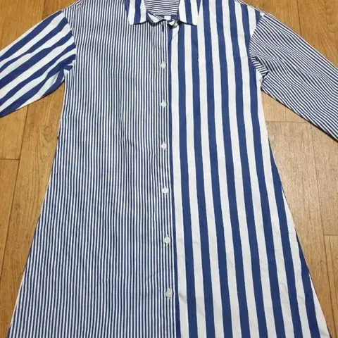 1086 빈폴 셔츠 원피스 85 사이즈입니다