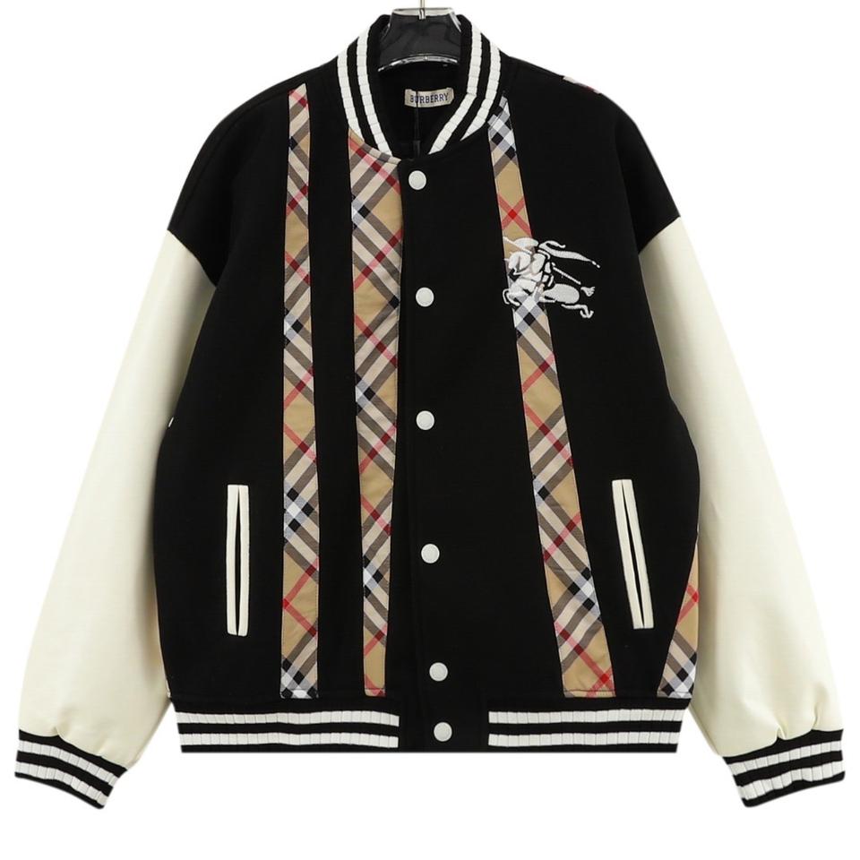버버리 남여공용 바시티 자켓