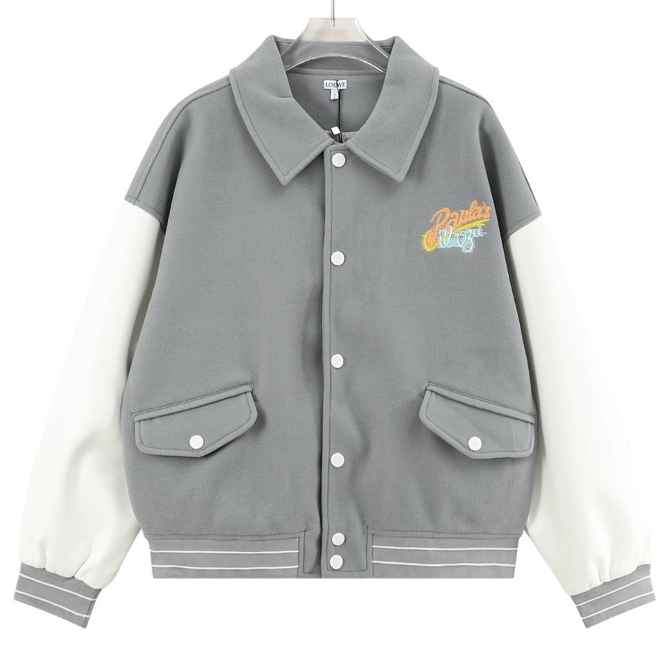 로에베 남여공용 바시티 자켓