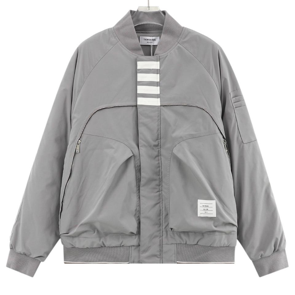 톰브라운 남여공용 바시티 자켓