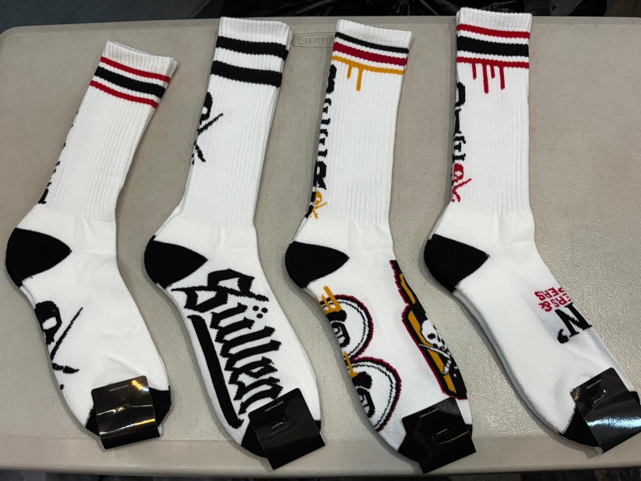 Sullen 남성 패션양말 / 새상품 3켤레 스포츠양말 tattoo