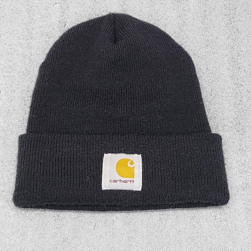 캐나다산 칼하트 블랙 비니 프리사이즈