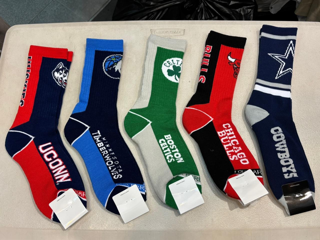 NBA 팀양말 남성 스포츠양말 / 새상품 3켤레