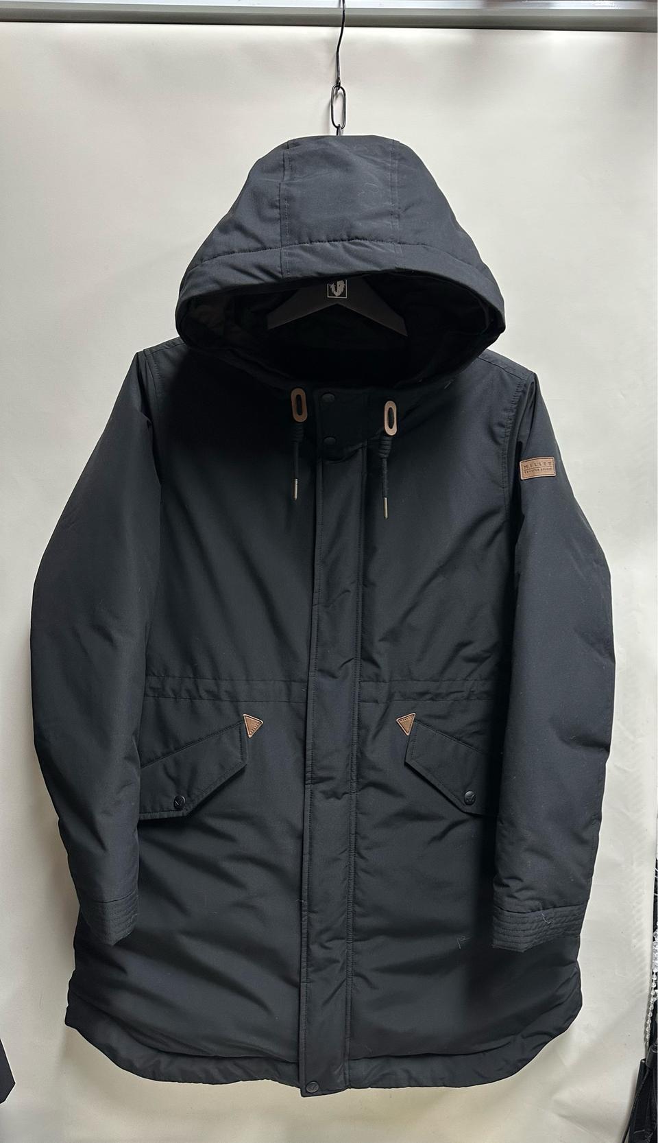 (남녀공용)밀레 남성 구스다운  후드 패딩 점퍼 105