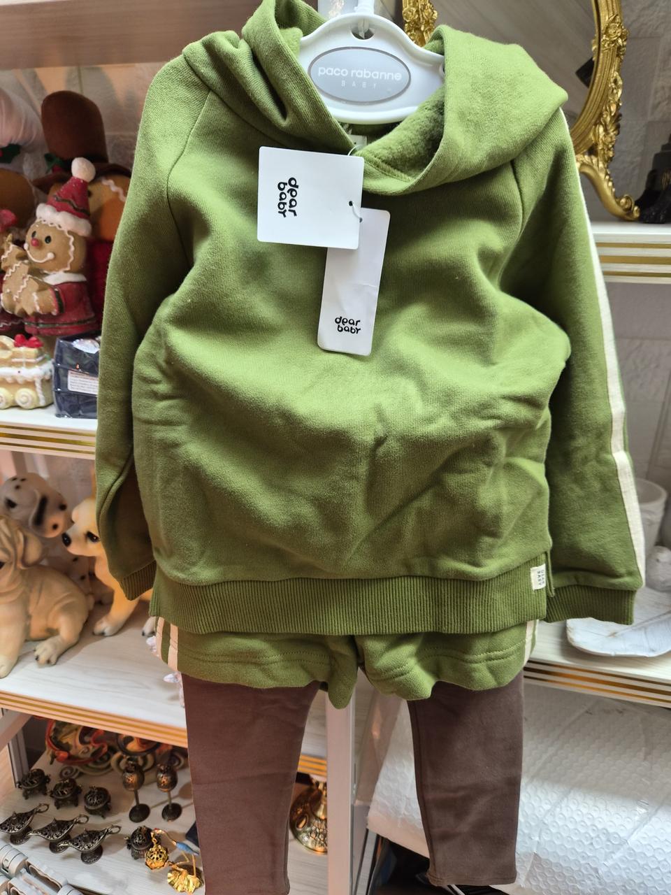 새상품 디어베이비 유아 상하복 세트 100 110사이즈 두가지색상