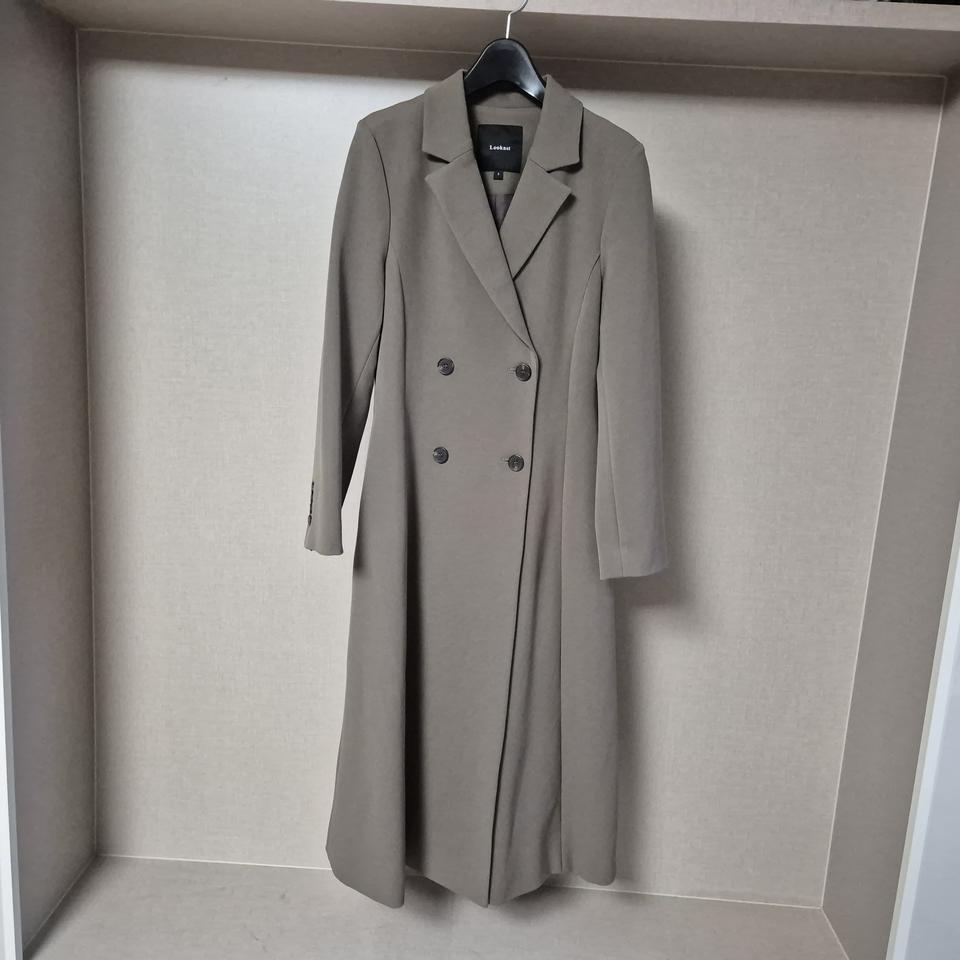 S)룩캐스트 여성 트렌치코트형 롱 원피스 