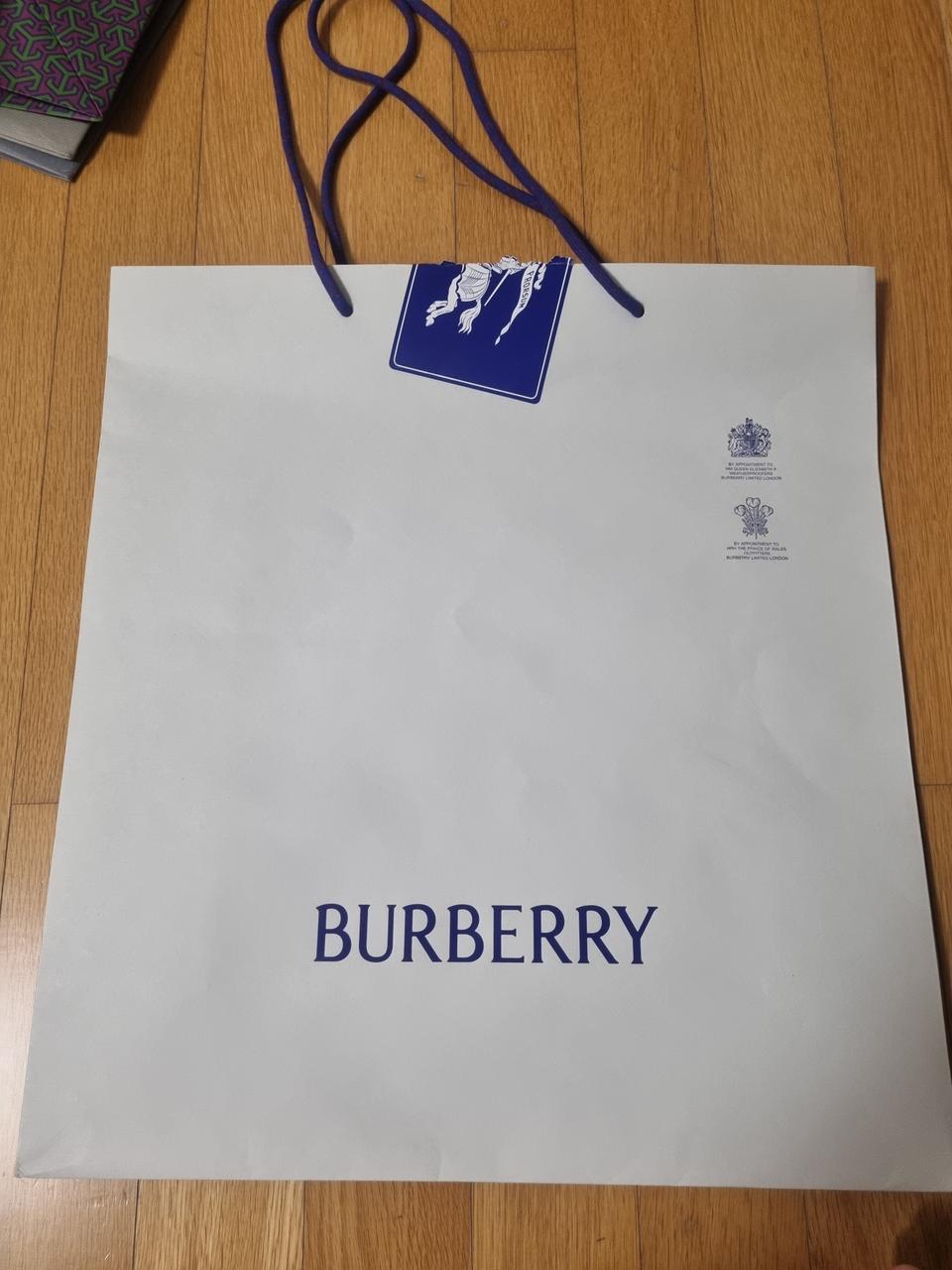 버버리 쇼핑백