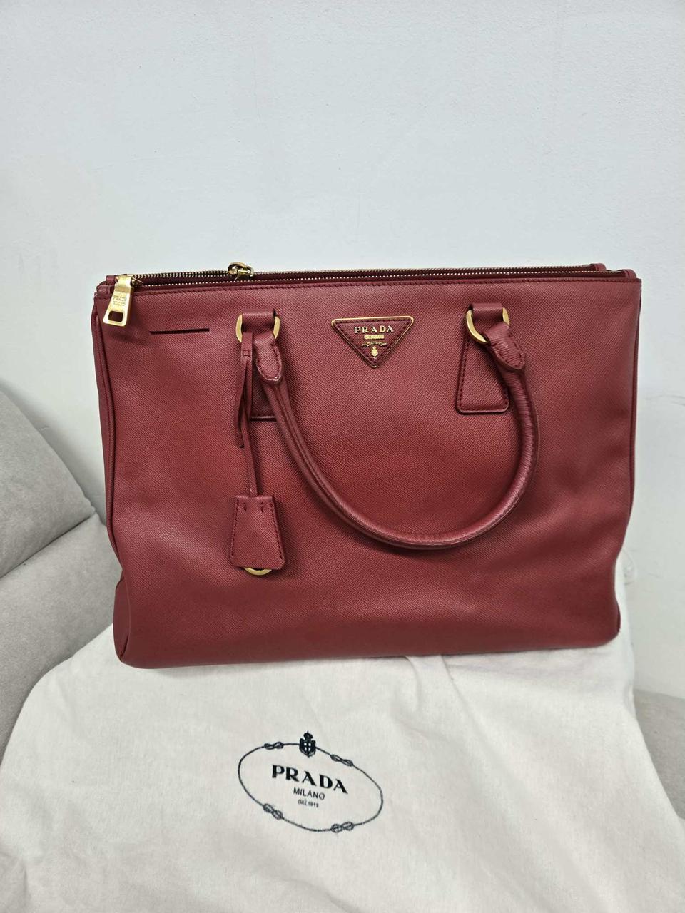 [정품][A급]프라다 사피아노 토트백