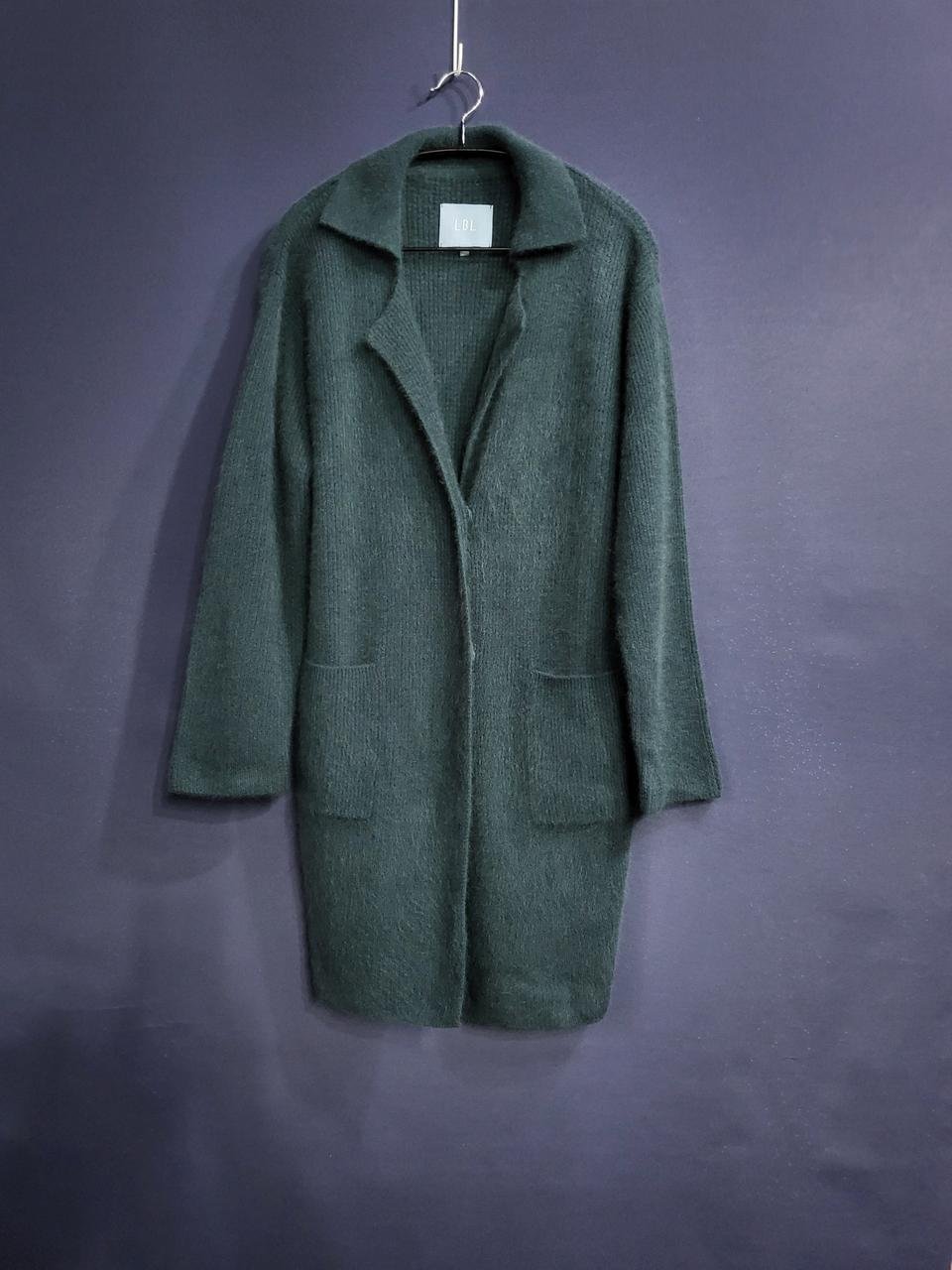 LBL 너구리털100% 가디건