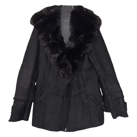 에고이스트 울 클래식 퍼 코트 55