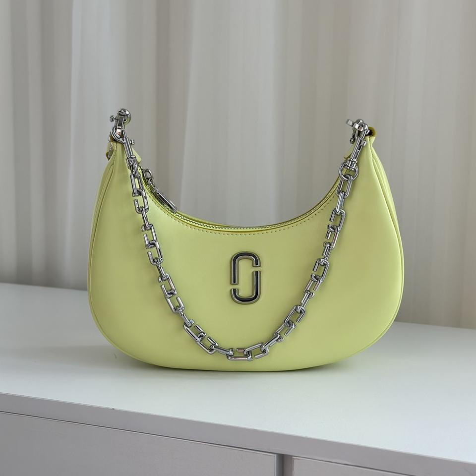 마크제이콥스 레몬 옐로우 체인 숄더백 MJ