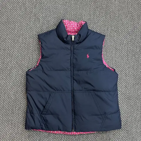 폴로 리버시블 패딩 베스트