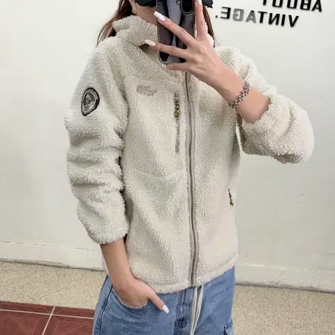 노스페이스 에코 뽀글 후리스