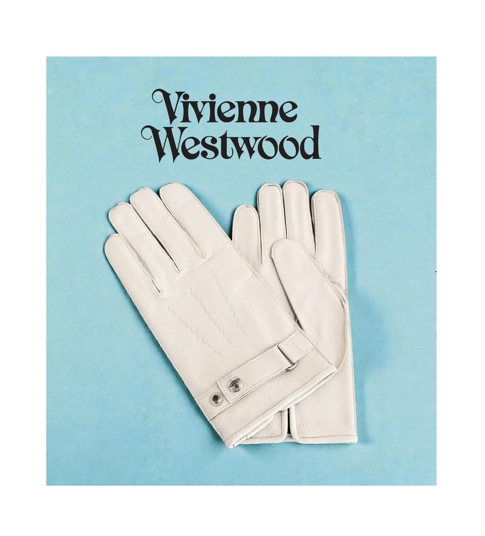 비비안웨스트우드 남성용 벨티드 가죽장갑 (새상품)