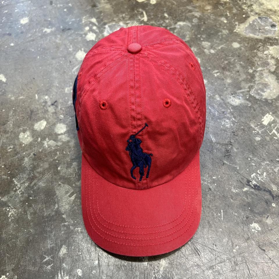 폴로 랄프로렌 레드 볼캡 모자 야구모자 남녀공용