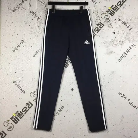 아디다스 여성 트레이닝 기모 운동바지 네이비 S(90) 4400096