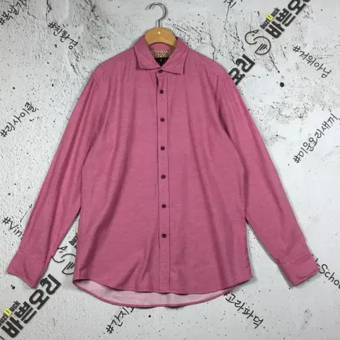 닥스 트라이본즈 남방 셔츠 핑크 100 1100393