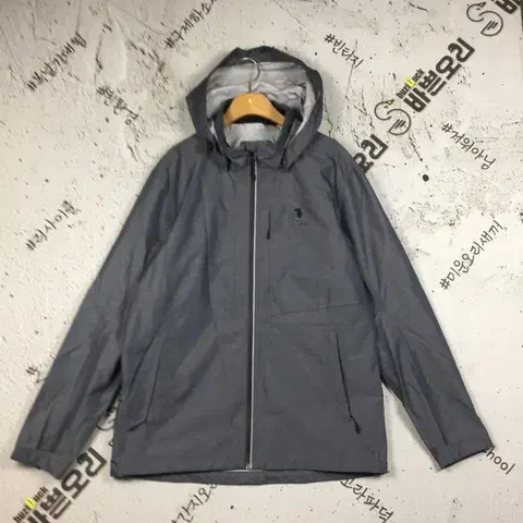 블랙야크 크래시 바람막이 자켓 그레이 100 3800227