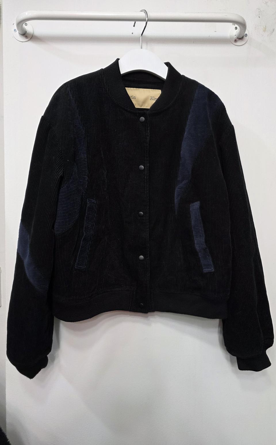 마뗑킴 여성 코듀료이 블루종 자켓