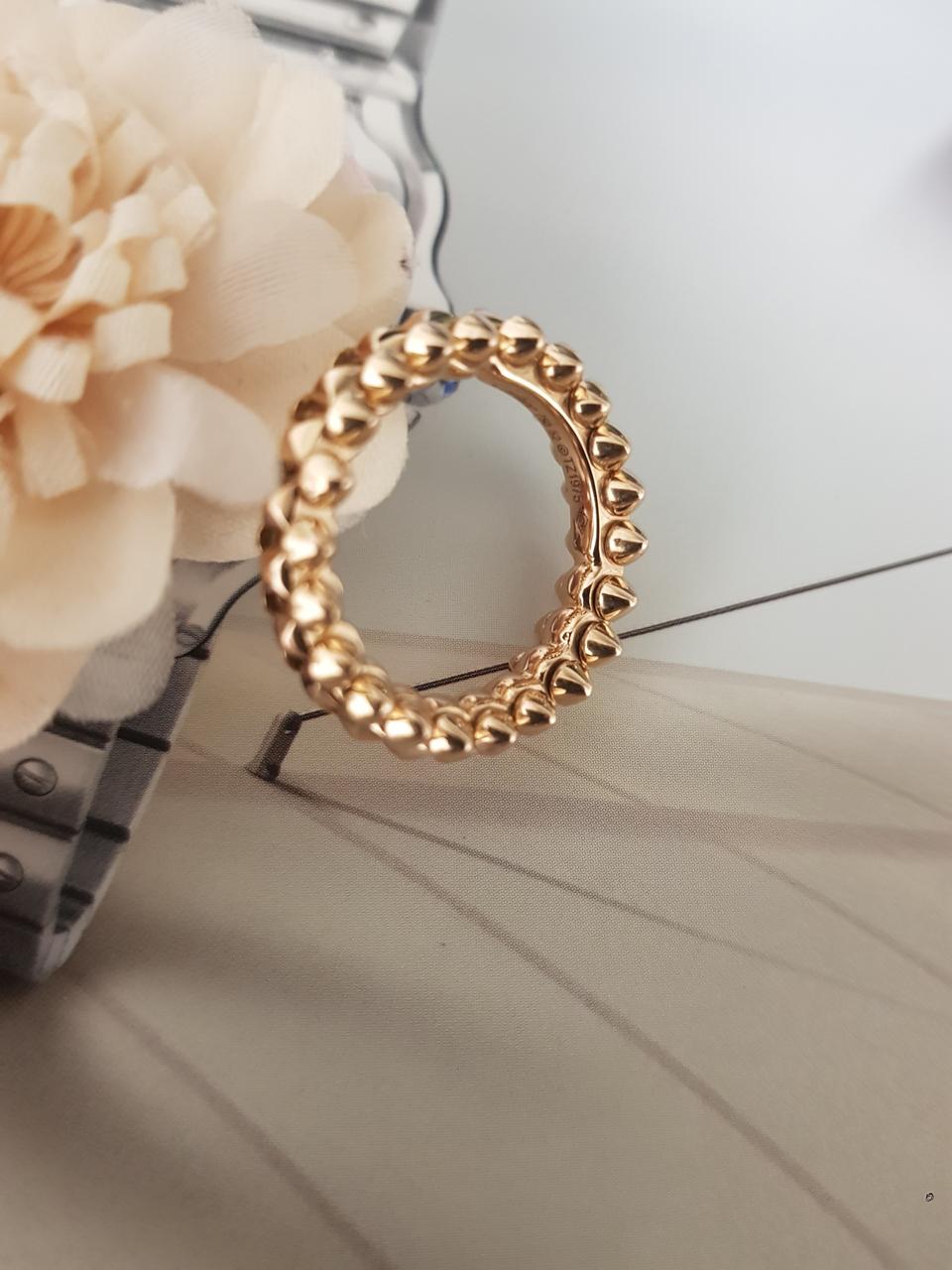 18k 트렌디 쉬드 반지